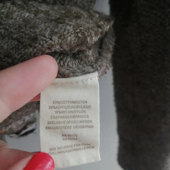 Free People Cuddle Bear Admiral Chenille Knit Double Breasted Cardigan Small - Picture 13 of 16